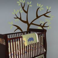 Tall Spring Tree - Wall Decals