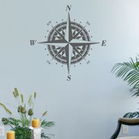 Classic Compass Rose - Wall Decals