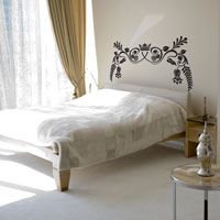 Royal Ornate Headboard - Wall Decals