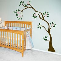 Lazy Budding Tree - Wall Decals 