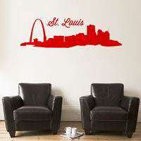 St. Louis Skyline - Wall Decals