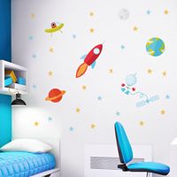 Astronaut Space Adventures - Printed Wall Decals