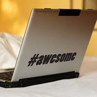 Hashtag Awesome - #awesome - Word Wall Decals
