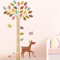 Beautiful Blossoming Tree Growth Chart - Printed Wall Decals