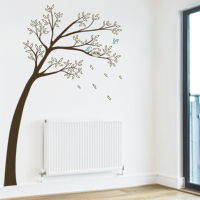 Blue Birds in a Pretty Tree - Printed Wall Decals