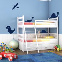 Dinosaurs - Set of 5 - Wall Decals