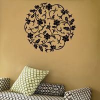Circular Flowers - Wall Decals