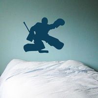 Hockey Goalie - Wall Decals