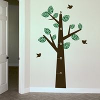 Growth Chart - Tree - Wall Decals