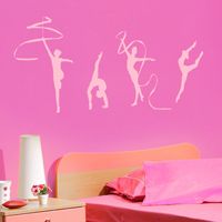 Rhythmic Gymnastics - Dance - Set of 4 - Wall Decals