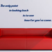 How Far You've Come - Quote - Wall Decals 