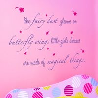 Like Fairy Dust - Quote - Wall Decals