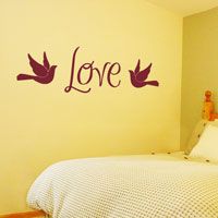 Love Birds - Wall Decals