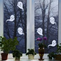 Mini Ghosts - Halloween - Set of 6 - Wall Decals