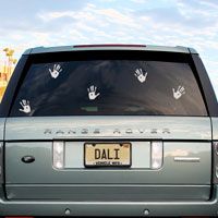 Mini Hand Prints - Set of 6 - Wall Decals