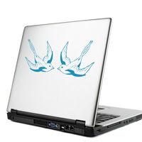 Mini Swallows - Set of Four Birds - Laptop Decals