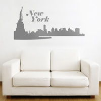New York City Skyline - Wall Decals