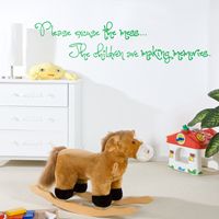 Please excuse the mess... - Quote - Wall Decals