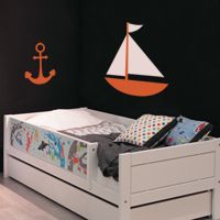 Sailboat and Anchor - Wall Decals