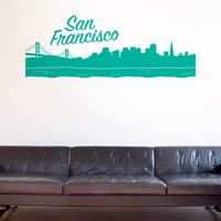 San Francisco Skyline - Wall Decals