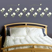 Field of Flowers - Set of 14 - Printed Wall Decals