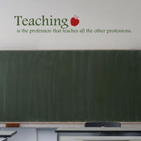 Teaching is the Profession... - Wall Decals