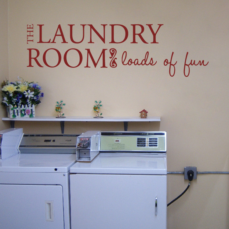 The Laundry Room - Quotes - Wall Decals