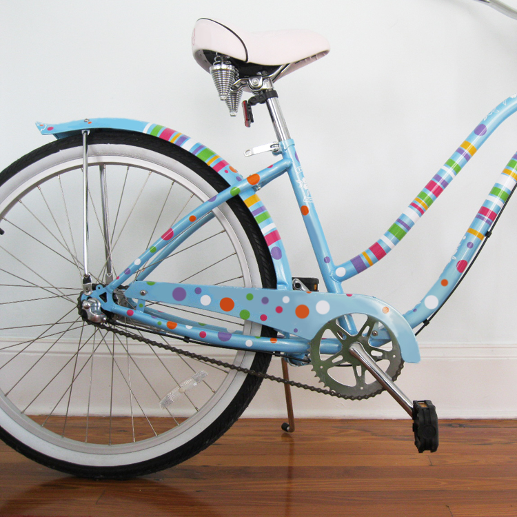 Cruiser Candy Bling Bicycle Decals