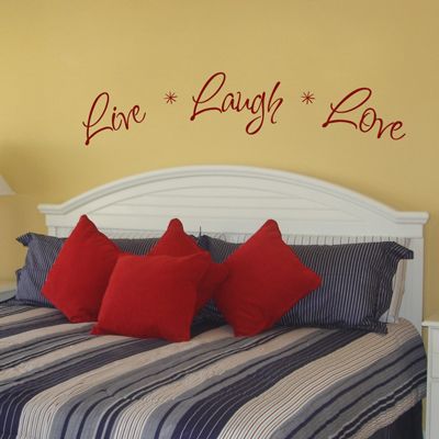 live laugh love decals