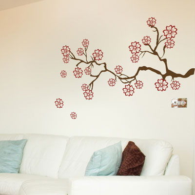Romantic Blossom Branch - Wall Decals