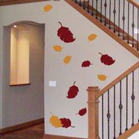 Autumn & Fall Leaves - Set of 20 - Holiday Wall Decals