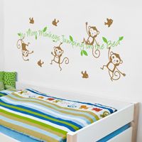 No More Monkeys  - Quote - Wall Decals