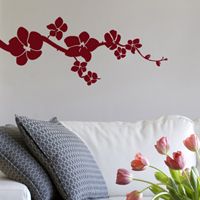 Simple Orchids - Wall Decals 