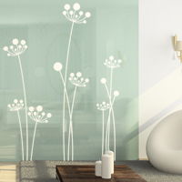 Simple Mod Dandelions - Set of 7 - Wall Decals