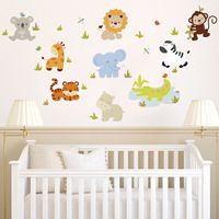Baby Zoo Animals - Printed Wall Decals