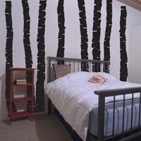 Birch Trees - Set of 8 - Wall Decals