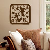 Asian Paper Cut Design - Wall Decals