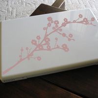 Cherry Blossoms -Set of Two - Laptop & Notebook Decals