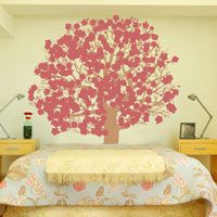 Peaceful Cherry Blossom Tree - Wall Decals