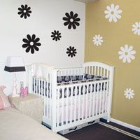 Gerbera Daisies - Set of 12 - Wall Decals