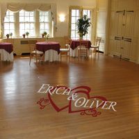 Personalized Wedding Reception - Dance Floor Decals