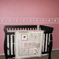 Border - Flowers and Paisleys - Wall Decals