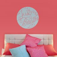 Just Breathe - Wall Decals