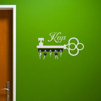 Keys - Old Fashioned Key - Quote - Wall Decals