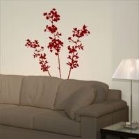 Large Cherry Blossoms - Flowers and Branches - Set of Three - Wall Decals