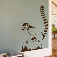 Lemur - Animal Graphics - Wall Decals