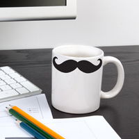 Mini Mustaches - Set of 8 - Wall Decals
