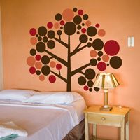 Mod Circle Tree - Simple and Adorable! - Wall Decals