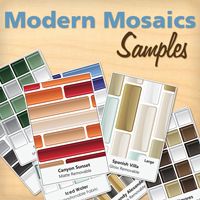 Modern Mosaics - Mosaic Wall Decal Samples