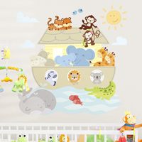 Noah's Ark Animals - Printed Wall Decals